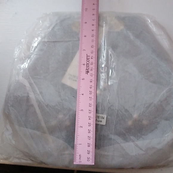 Beautiful Blue Pouch Bag - Picture 5 of 5